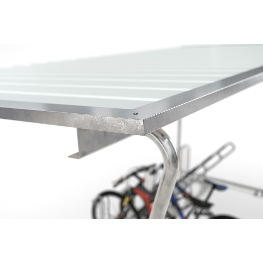 Productafbeelding nr. 6: Overkapping BASIC, 1-zijdig, BE, breedte 4.300 mm