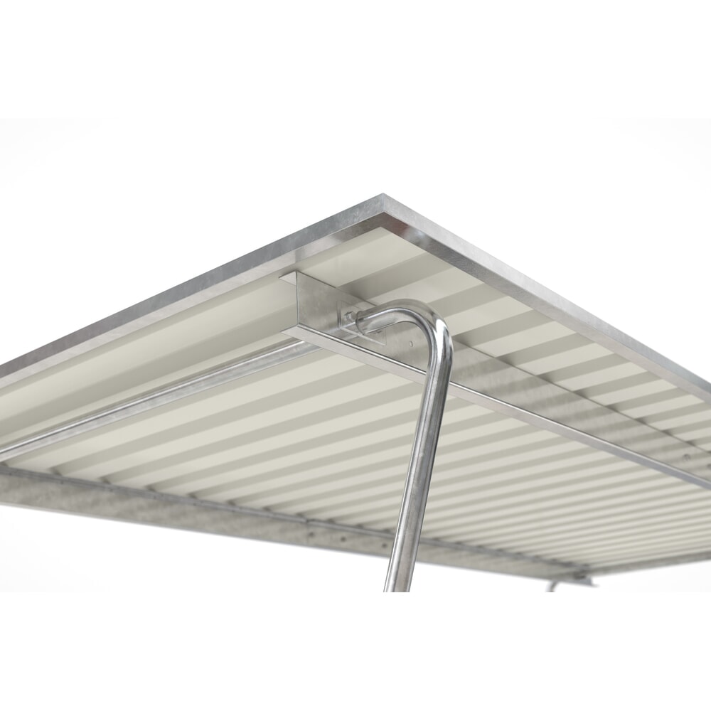 Productafbeelding nr. 8: Overkapping BASIC, 1-zijdig, BE, breedte 4.300 mm