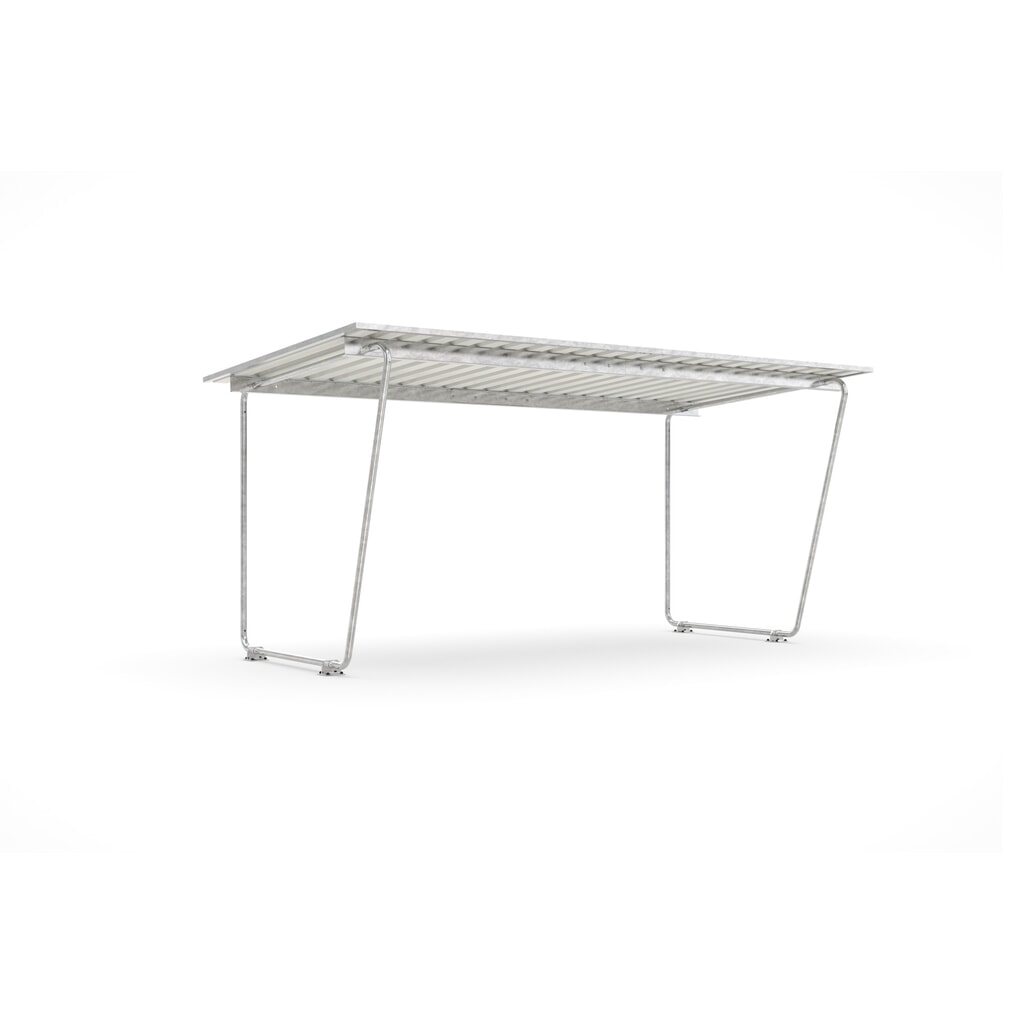 Overkapping BASIC, 1-zijdig, BE, breedte 2.145 mm Product afbeelding: Overkapping BASIC, 1-zijdig, BE, breedte 2.145 mm