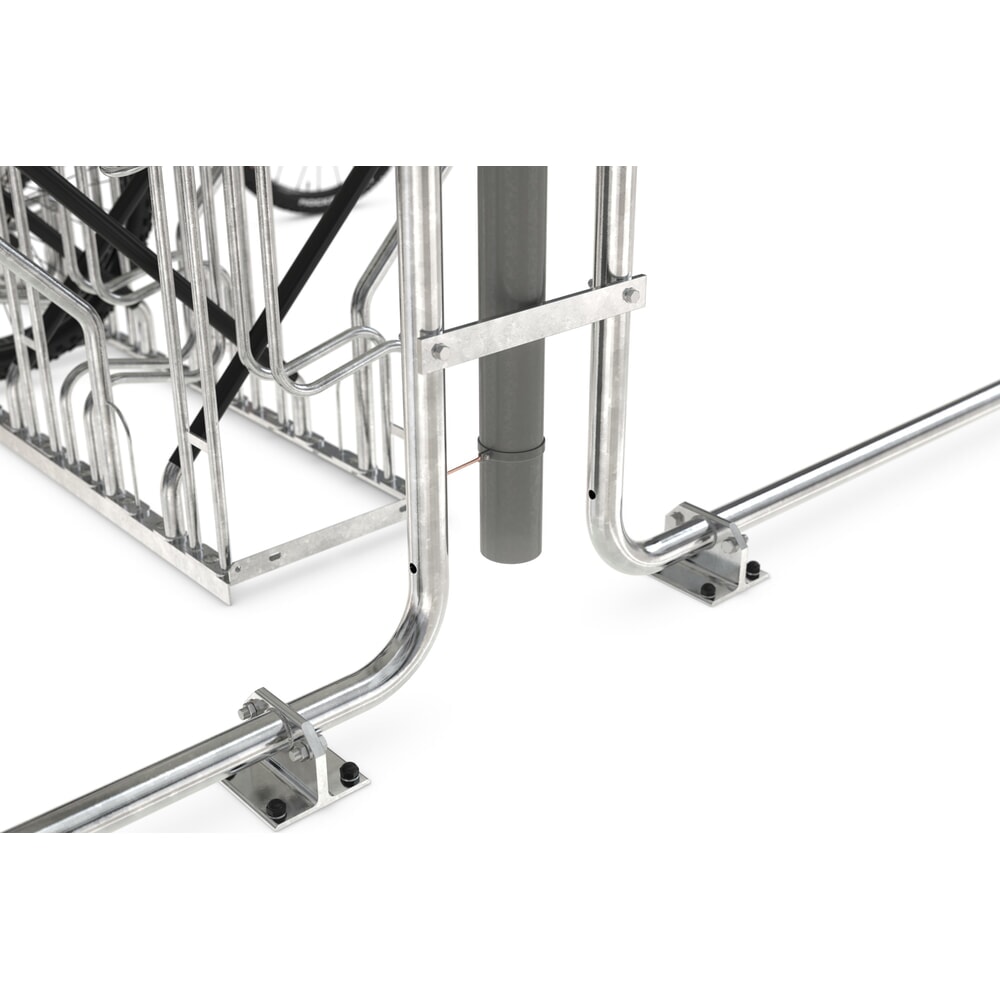 Productafbeelding nr. 5: Overkapping BASIC, 2-zijdig, AE, breedte 4.300 mm