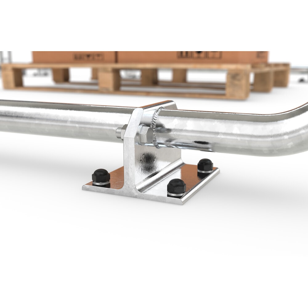 Productafbeelding nr. 2: Overkapping BASIC, 2-zijdig, basiselement, breedte 2.145 mm