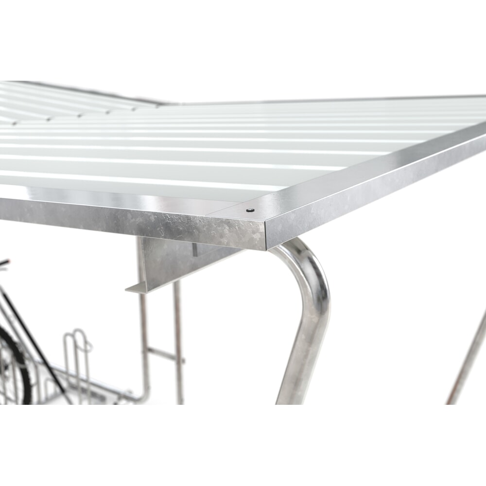 Productafbeelding nr. 7: Overkapping BASIC, 2-zijdig, basiselement, breedte 2.145 mm