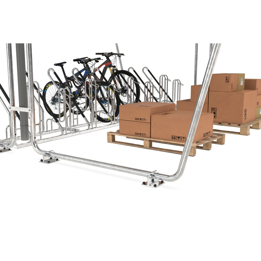 Productafbeelding nr. 3: Overkapping BASIC, 2-zijdig, BE, breedte 4.300 mm