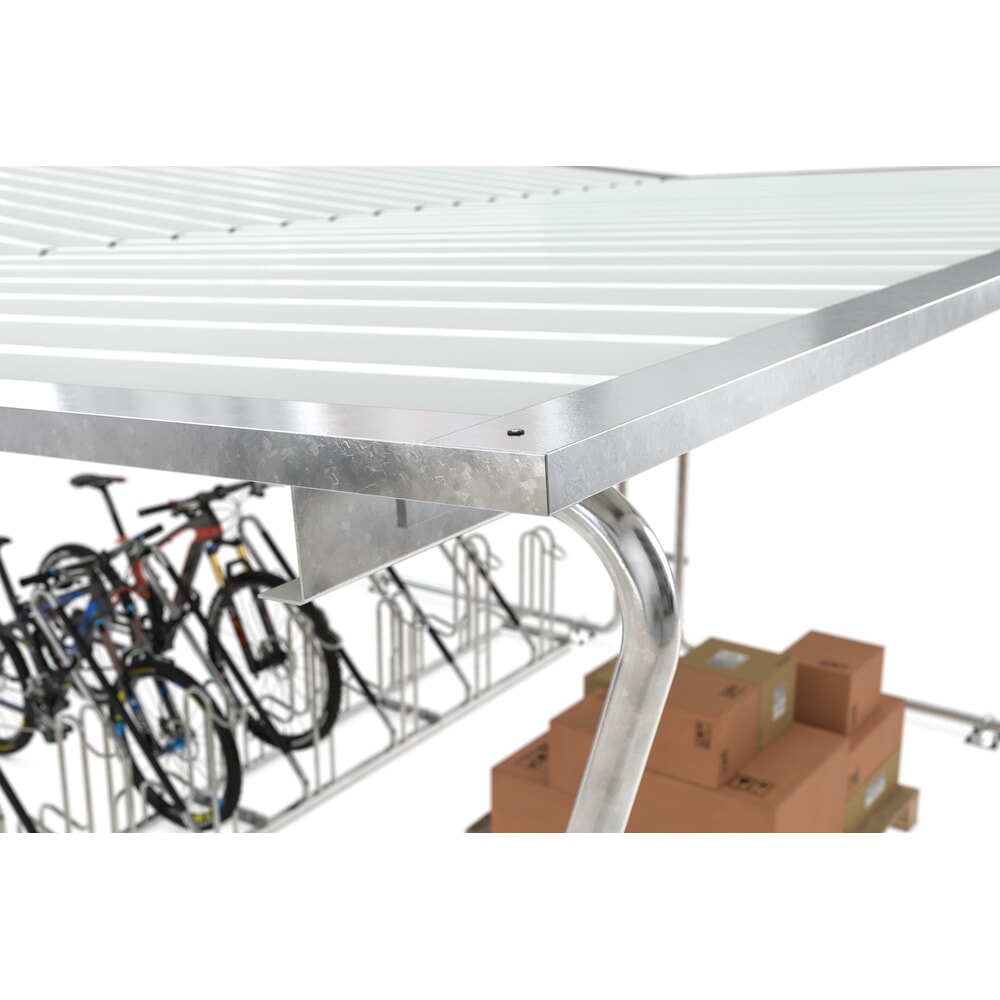 Productafbeelding nr. 4: Overkapping BASIC, 2-zijdig, BE, breedte 4.300 mm