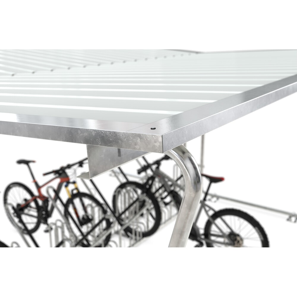 Productafbeelding nr. 8: Overkapping BASIC, 2-zijdig, BE, breedte 4.300 mm