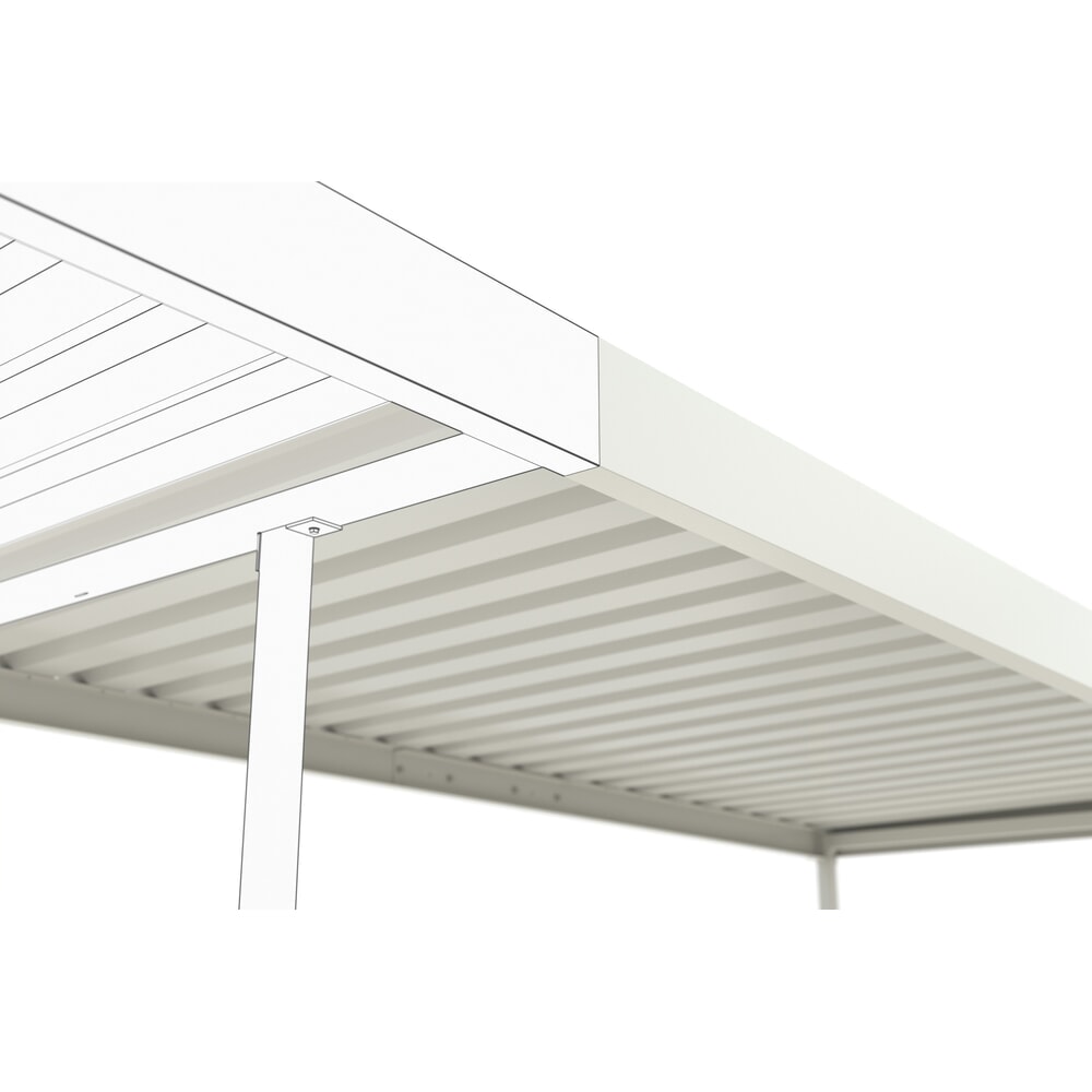 Productafbeelding nr. 4: Overkapping VARIO, 1-zijdig, AE, hxbxd 2.350 x 4.300 x 2.200 mm