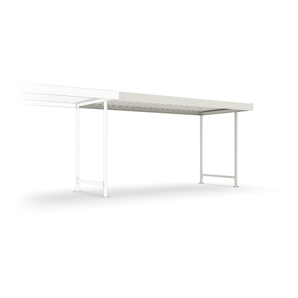 Product afbeelding: Overkapping VARIO, 1-zijdig, AE, hxbxd 2.350 x 4.300 x 2.200 mm