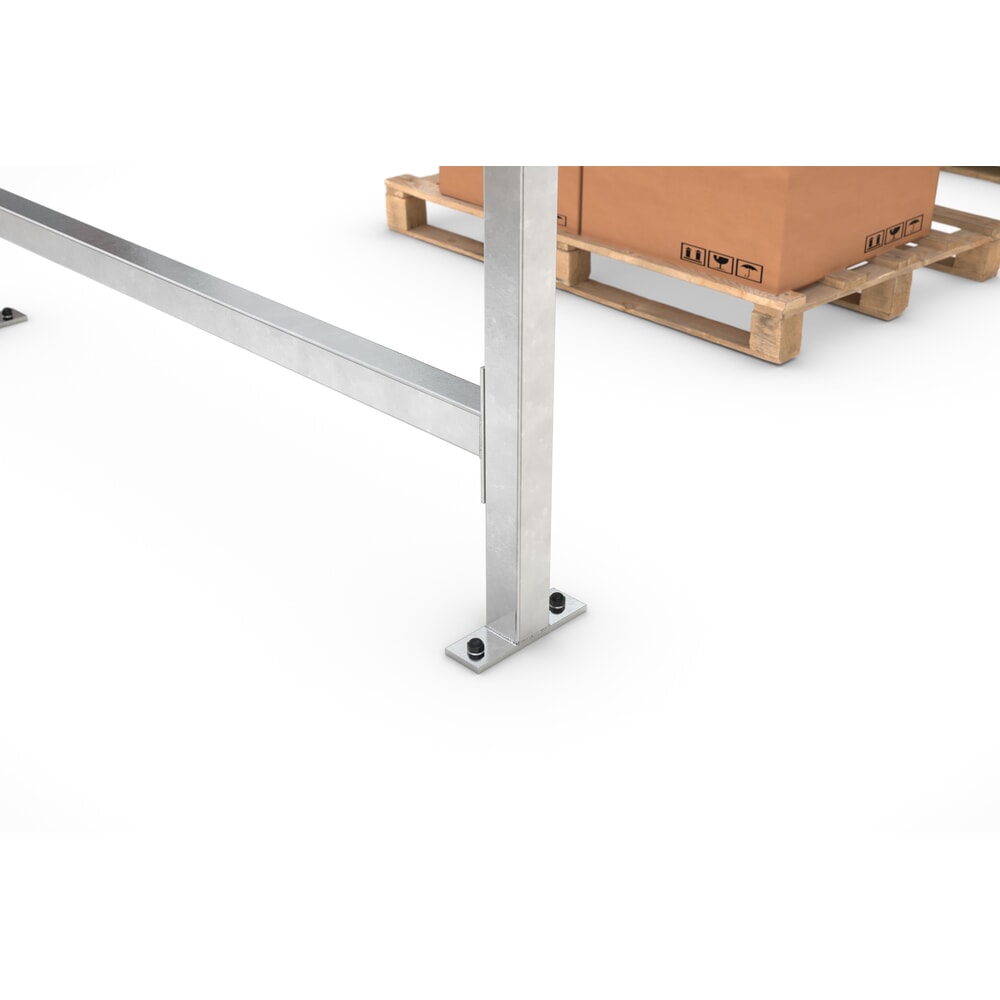 Productafbeelding nr. 3: Overkapping WSM, 1-zijdig, BE, hxbxd 2.350 x 2.250 x 2.200 mm, verzinkt