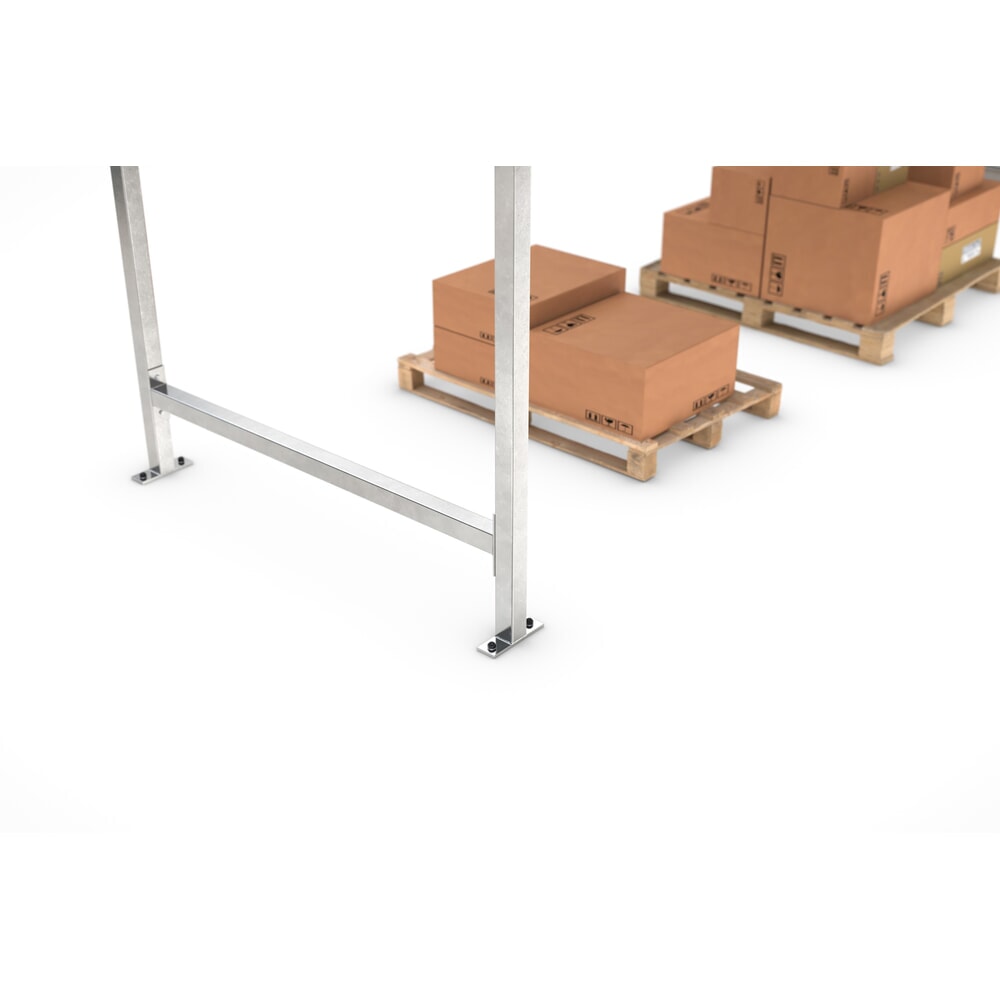 Productafbeelding nr. 5: Overkapping WSM, 1-zijdig, BE, hxbxd 2.350 x 2.250 x 2.200 mm, verzinkt