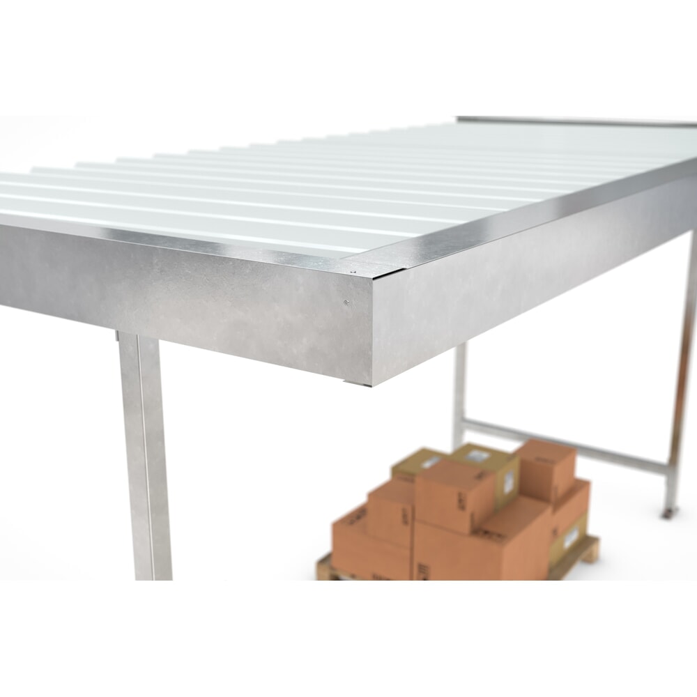 Productafbeelding nr. 7: Overkapping WSM, 1-zijdig, BE, hxbxd 2.350 x 2.250 x 2.200 mm, verzinkt