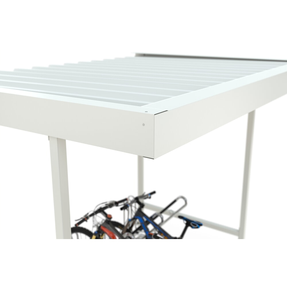 Productafbeelding nr. 4: Overkapping WSM, 1-zijdig, BE, hxbxd 2.350 x 2.870 x 2.200 mm, RAL 9002