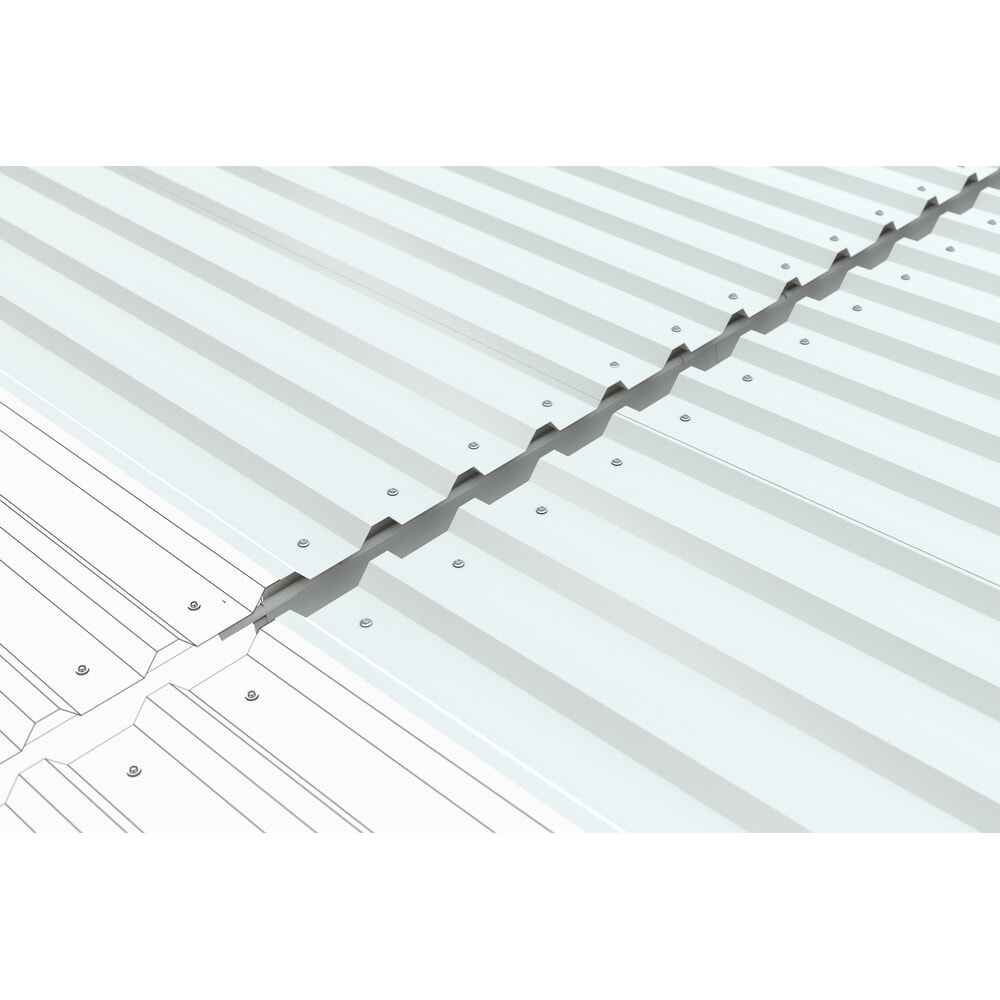 Productafbeelding nr. 6: Overkapping VARIO, 2-zijdig, AE, hxbxd 2.350 x 4.300 x 4.400 mm