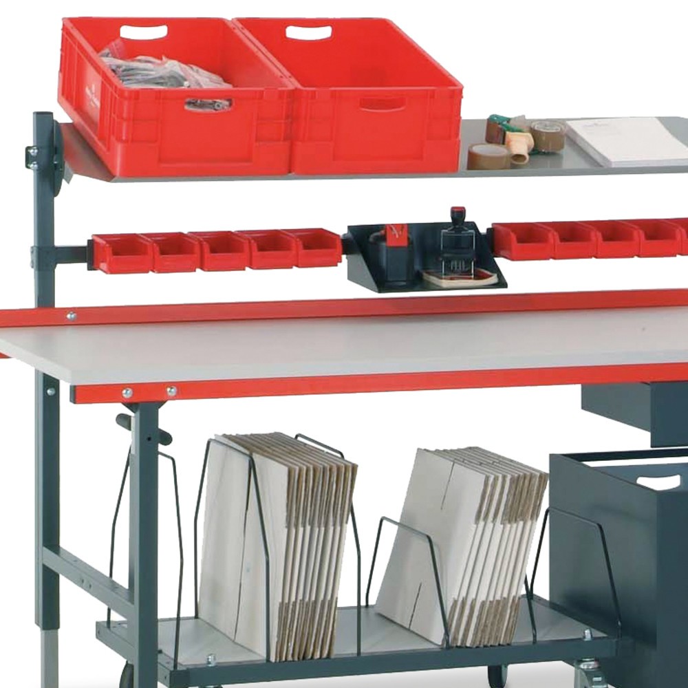 Productafbeelding nr. 2: Pak- en werktafel Rocholz, draagvermogen 200 kg, hxbxd 690-960 x 2.000 x 920 mm