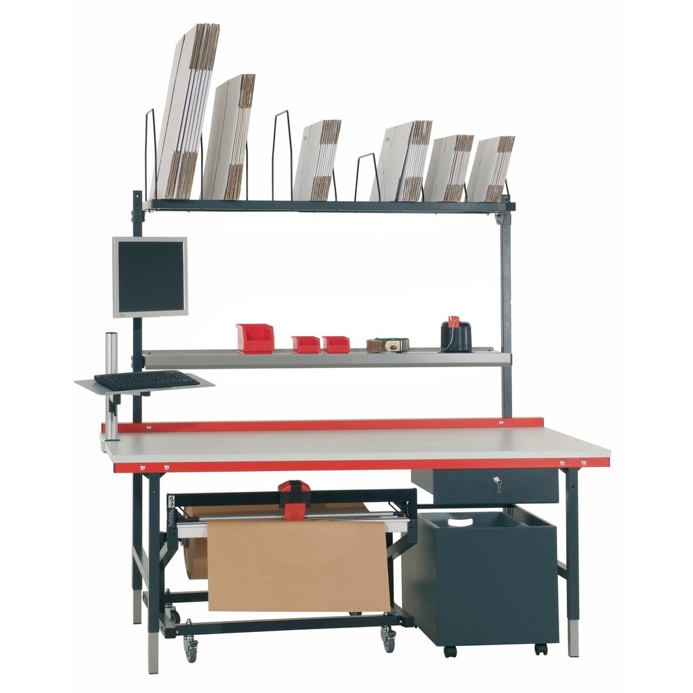 Productafbeelding nr. 5: Pak- en werktafel Rocholz, draagvermogen 200 kg, hxbxd 690-960 x 2.000 x 920 mm
