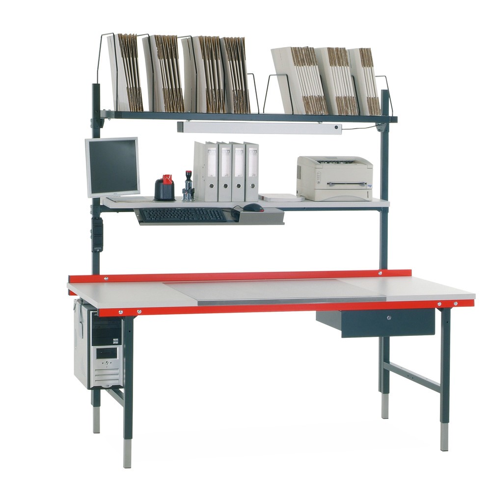 Productafbeelding nr. 3: Pak- en werktafel Rocholz, draagvermogen 200 kg, hxbxd 690-960 x 2.000 x 920 mm