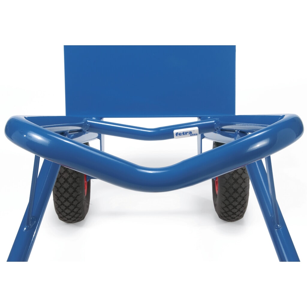 fetra® stapelkar, hoogte 1.150 mm, draagvermogen 200 kg, schep BxD 320 x 250 mm, eenvoudig, luchtbanden Productafbeelding nr. 4: fetra® stapelkar, hoogte 1.150 mm, draagvermogen 200 kg, schep BxD 320 x 250 mm, eenvoudig, luchtbanden