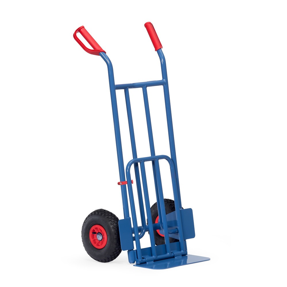 Productafbeelding nr. 3: Pakketwagen fetra®, met inklapbare steekplaat, draagvermogen 250 kg, steekplaat bxd 400 x 150 mm, luchtbanden
