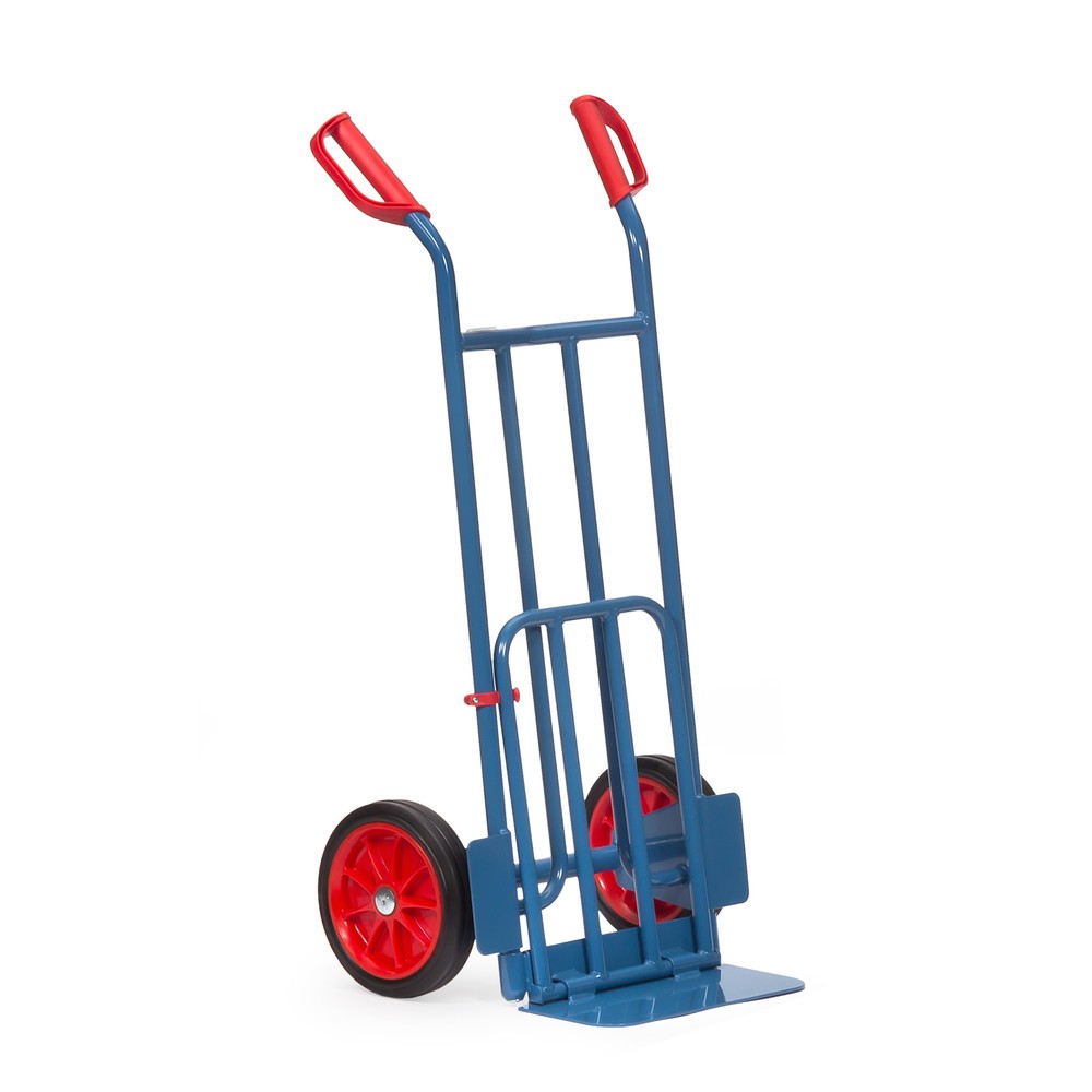 Productafbeelding nr. 3: Pakketwagen fetra®, met inklapbare steekplaat, draagvermogen 250 kg, steekplaat bxd 400 x 150 mm, volrubber banden