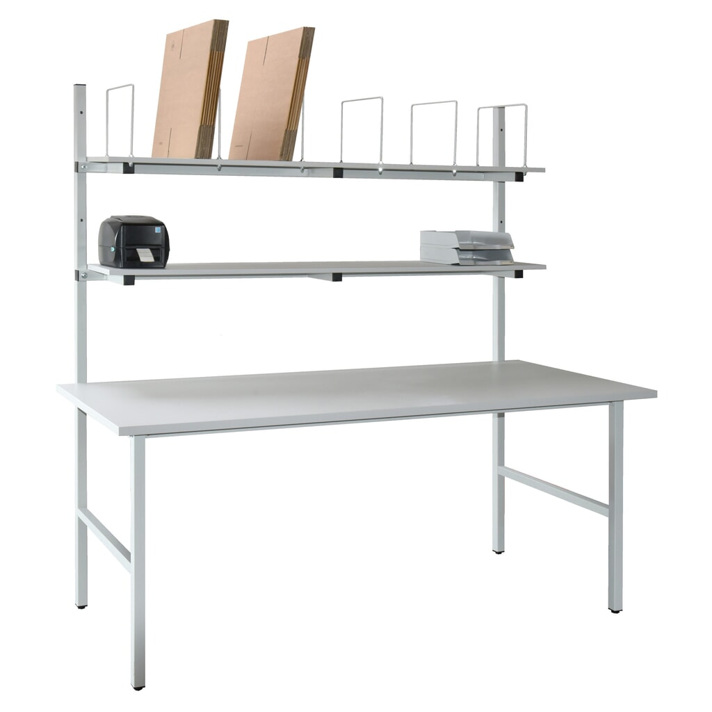 DAHMEN paktafel Basic, enkelzijdig, complete set, hxbxd 850 x 1600 x 900 mm Product afbeelding: DAHMEN paktafel Basic, enkelzijdig, complete set, hxbxd 850 x 1600 x 900 mm
