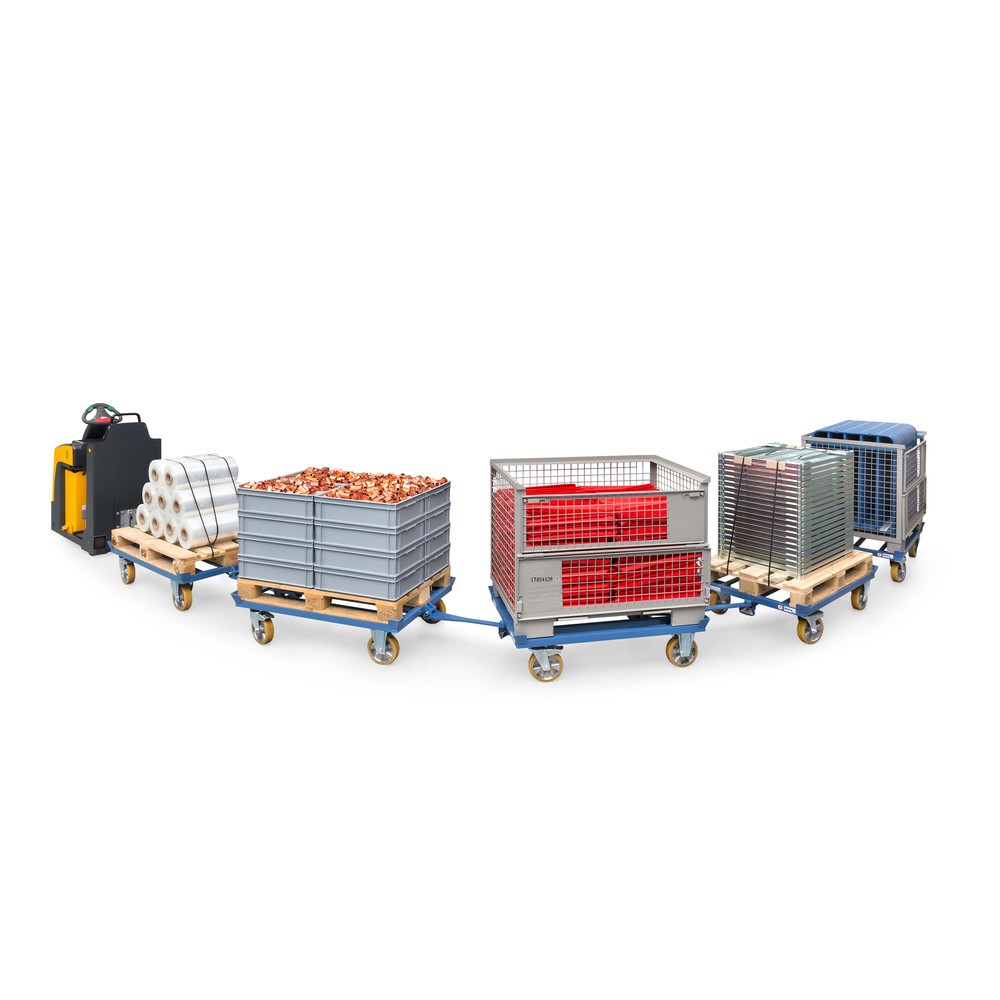 Productafbeelding nr. 7: Palletdolly fetra®, met koppeling + dissel, draagvermogen 1.000 kg