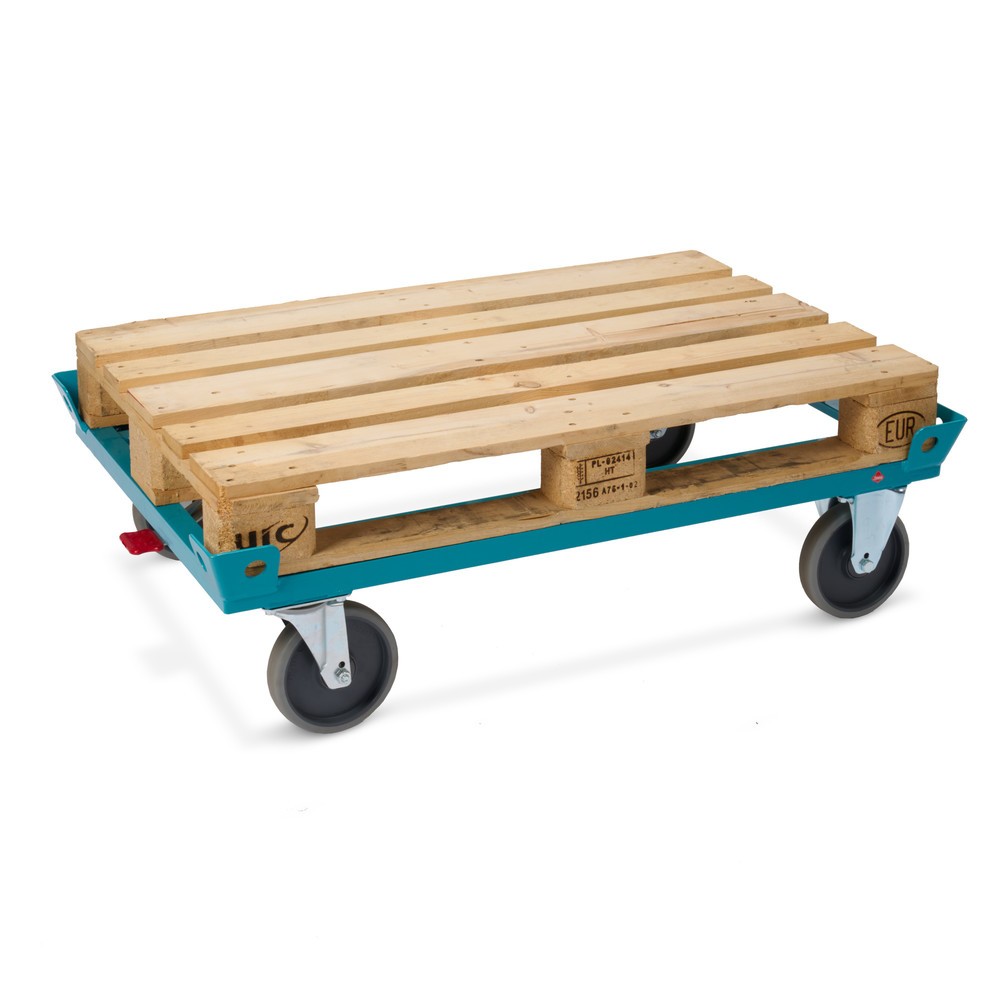 Productafbeelding nr. 5: Palletonderwagen Ameise®, met vanghoeken, laadhoogte 280 mm, TPE-banden