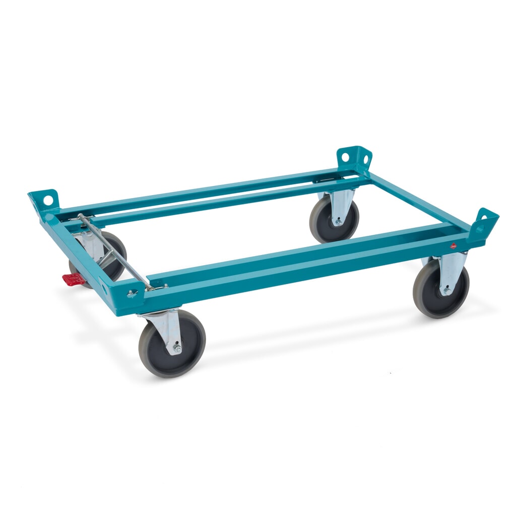 Palletonderwagen Ameise®, met vanghoeken, laadhoogte 280 mm, TPE-banden Product afbeelding: Palletonderwagen Ameise®, met vanghoeken, laadhoogte 280 mm, TPE-banden