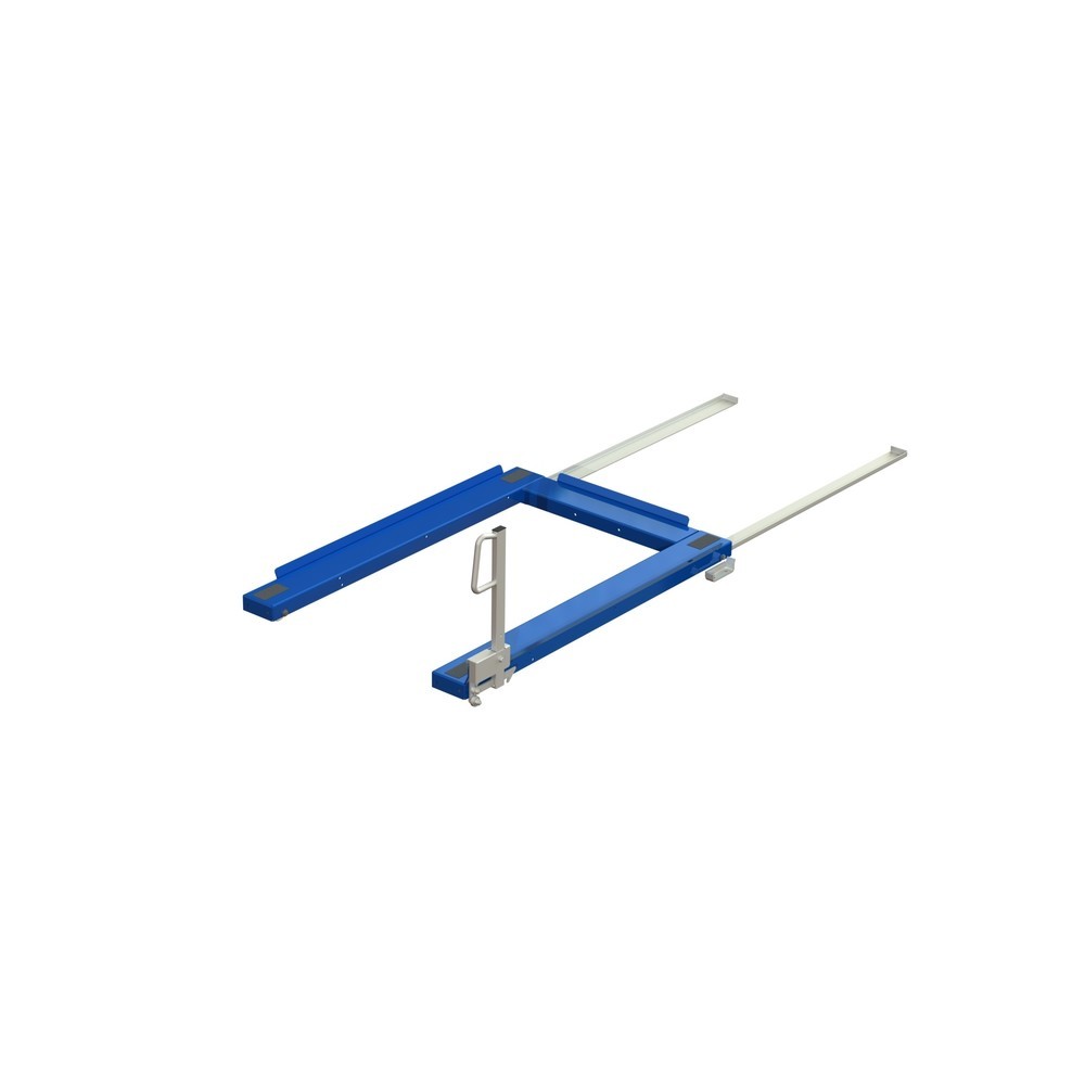 Productafbeelding nr. 1: Palletuittrekvoorziening, vloermodel, draagvermogen 800 kg, uittrekdiepte 85%, met 500 mm easy-action handgreep
