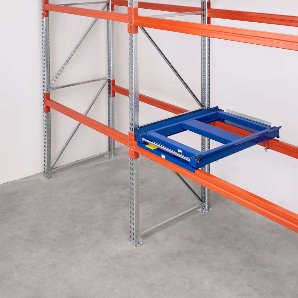 Productafbeelding nr. 2: Palletuittrekvoorziening voor zware lasten, draagvermogen 1.000 kg, uittrekdiepte 70%