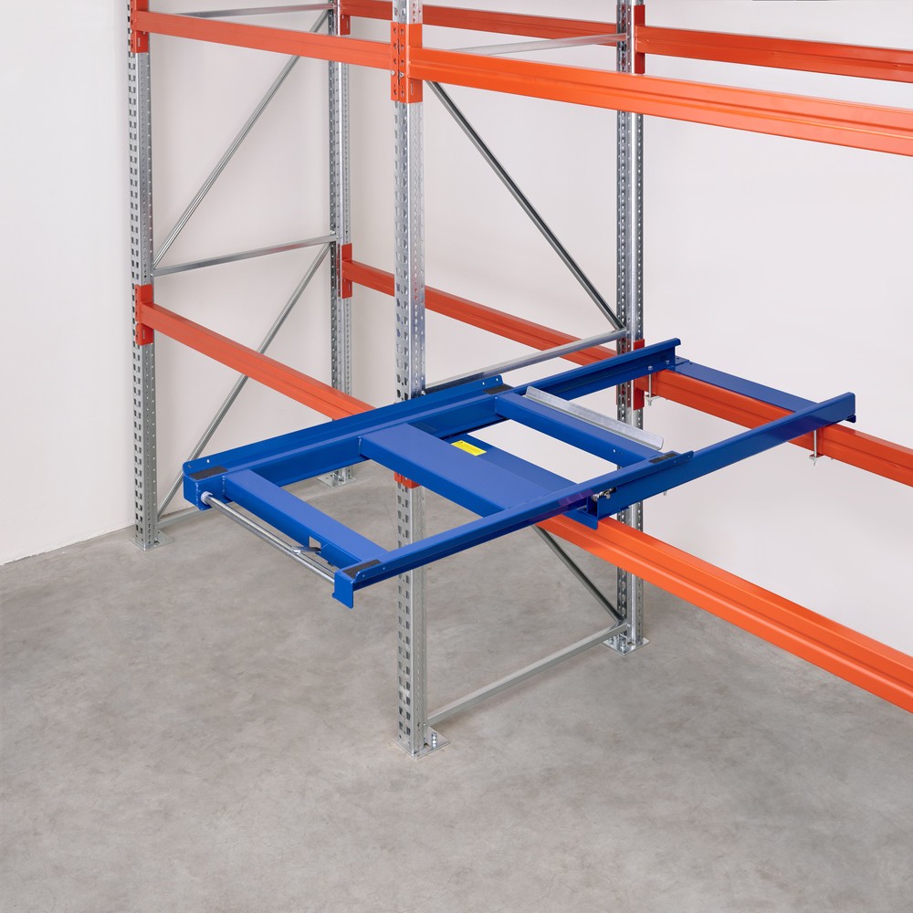 Productafbeelding nr. 3: Palletuittrekvoorziening voor zware lasten, draagvermogen 1.000 kg, uittrekdiepte 70%
