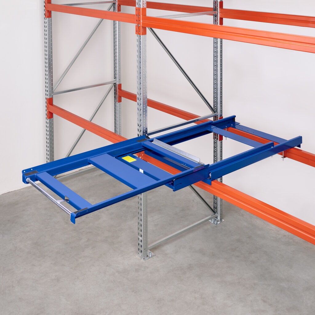 Palletuittrekvoorziening voor zware lasten, draagvermogen 600 kg, uittrekdiepte 100% Productafbeelding nr. 3: Palletuittrekvoorziening voor zware lasten, draagvermogen 600 kg, uittrekdiepte 100%