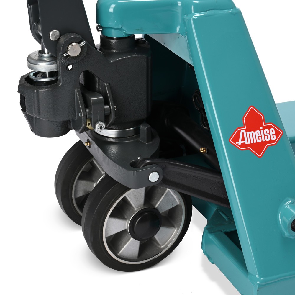 Productafbeelding nr. 12: Handpalletwagen met weegschaal Ameise® PTM 2.0 Scale met display aan de disselkop, draagvermogen 2.000 kg, tandemwielen