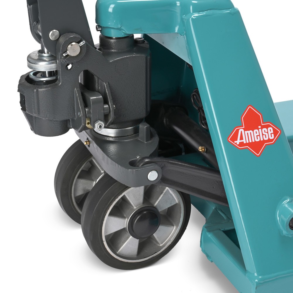 Productafbeelding nr. 8: Handpalletwagen met weegschaal Ameise® PTM 2.0 Scale met display aan de disselkop, draagvermogen 2.000 kg, enkelvoudige wielen