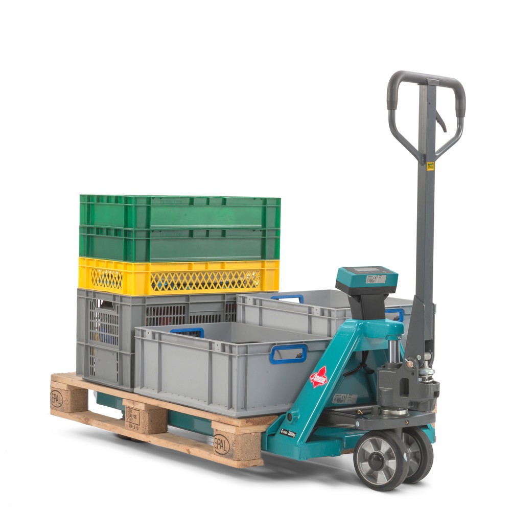 Productafbeelding nr. 5: Handpalletwagen met weegschaal Ameise® PTM 2.0 Scale, stappen van 1 kg, draagvermogen 2.000 kg