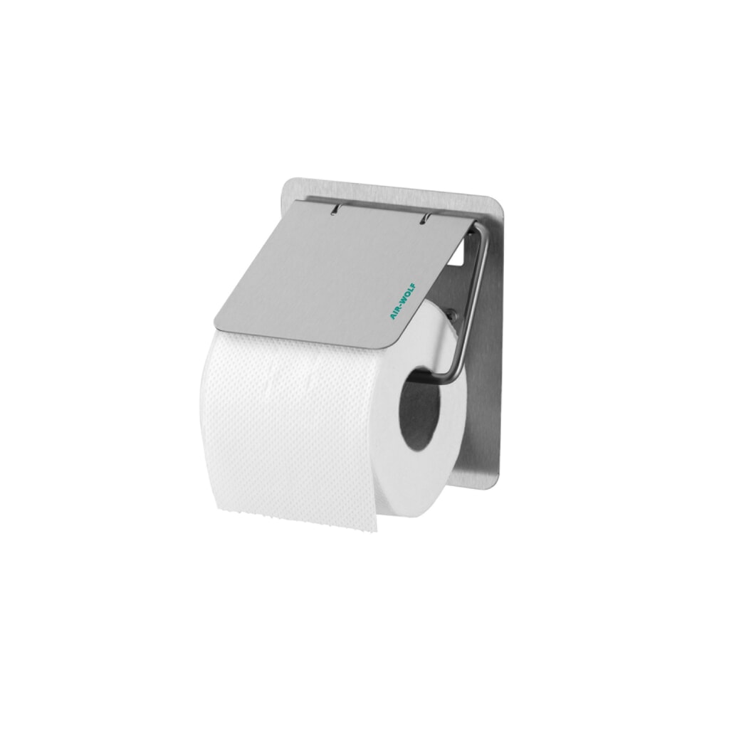 Product afbeelding: Papierhouder Air-Wolf geborsteld roestvrij staal