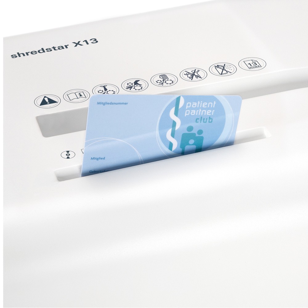 Productafbeelding nr. 5: Papiervernietiger HSM shredstar X13, snippers 4 x 37 mm