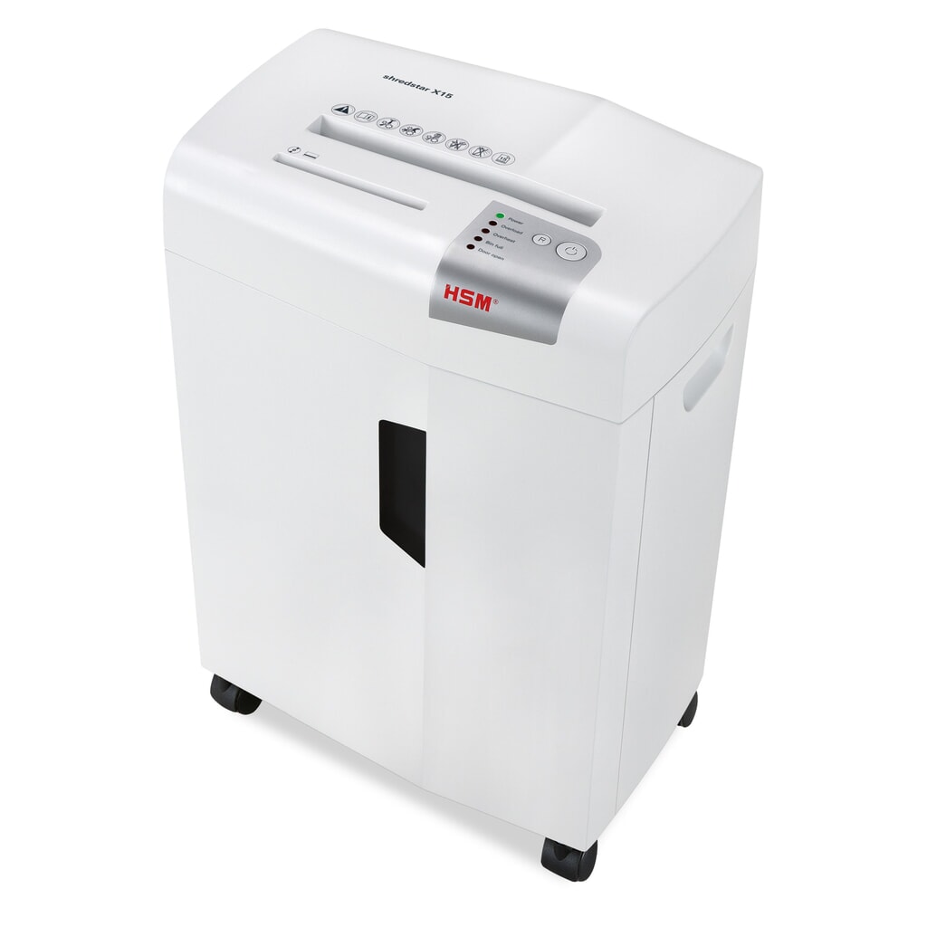 Product afbeelding: Papiervernietiger HSM shredstar X15, snippers, 4 x 37 mm