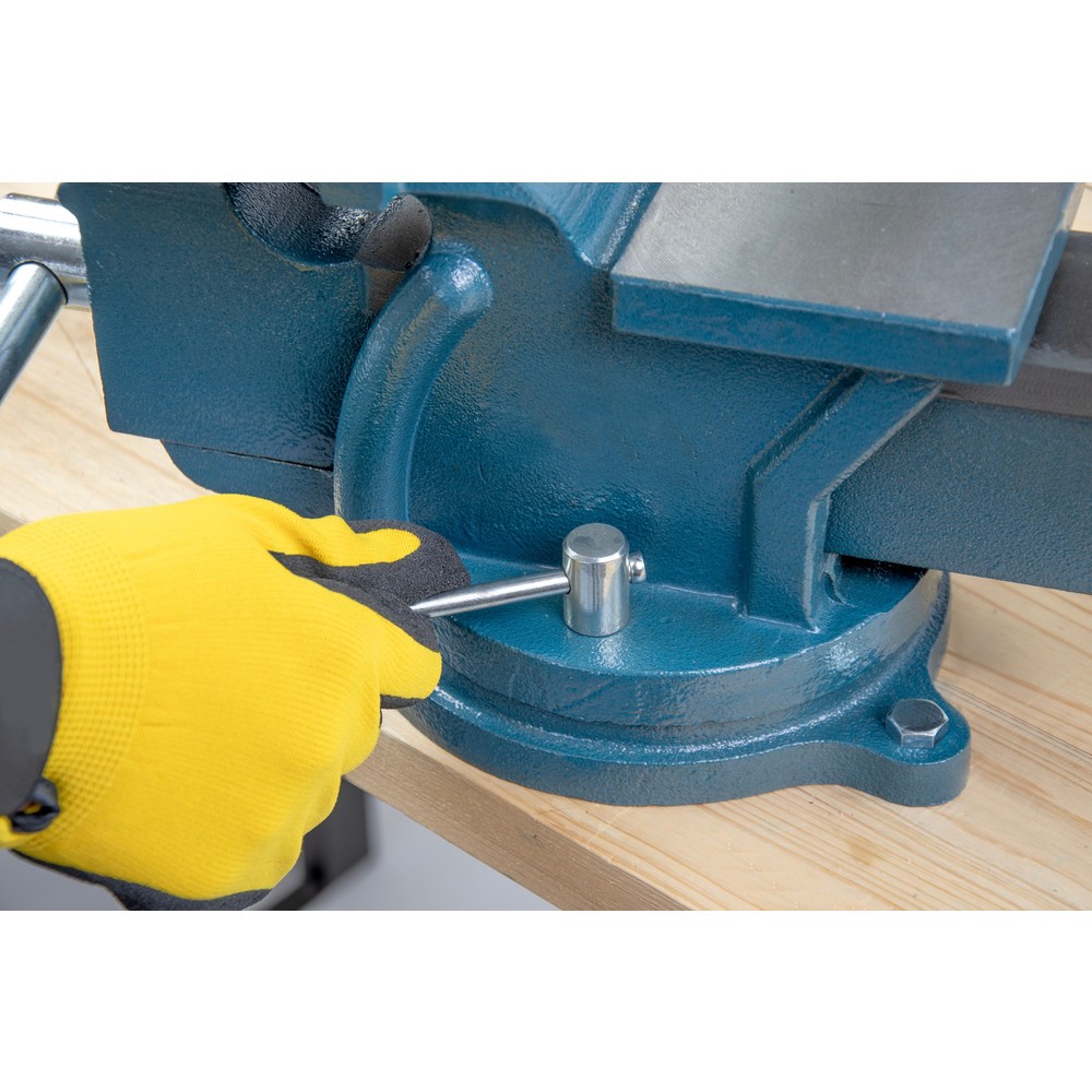 Productafbeelding nr. 9: Parallelle bankschroef, draai- en vergrendelbaar, bekbreedte 100 mm