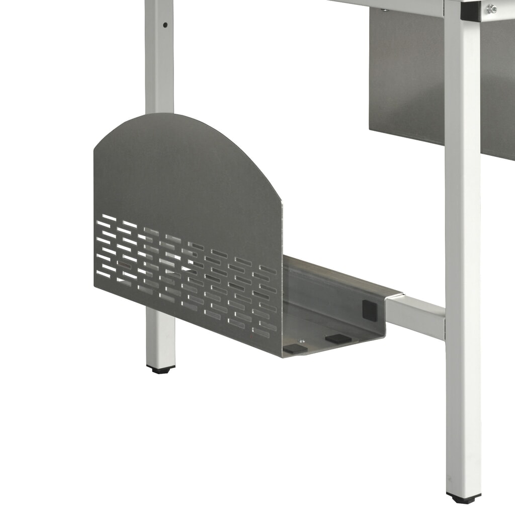 Product afbeelding: Pc-houder voor paktafel, zijdelingse montage, verzinkt