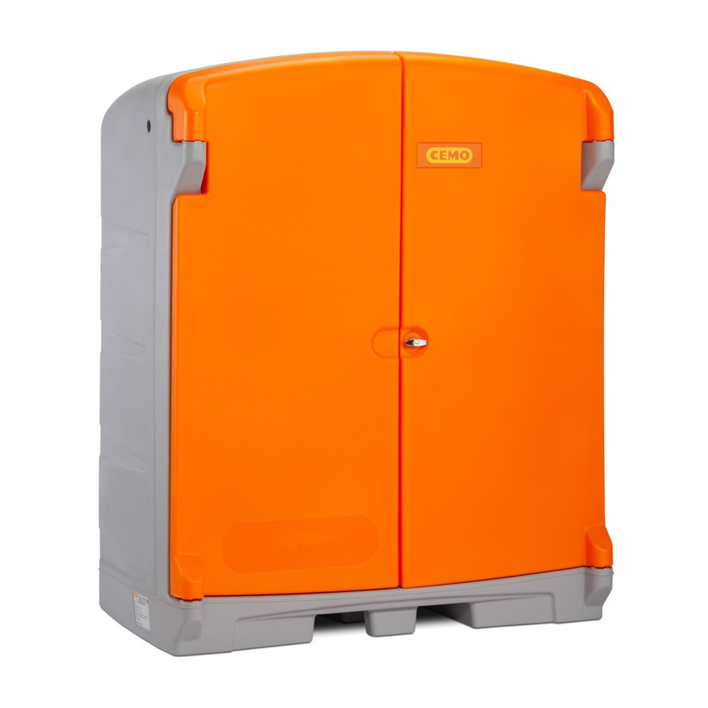 Product afbeelding: PE-depot voor gevaarlijke stoffen CEMO 220/2, 2 x 200 l, inhoud 220 l