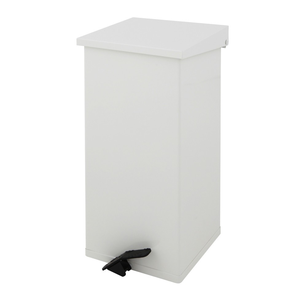 Product afbeelding: Pedaalafvalbak CARRO Kick, 55 liter, wit