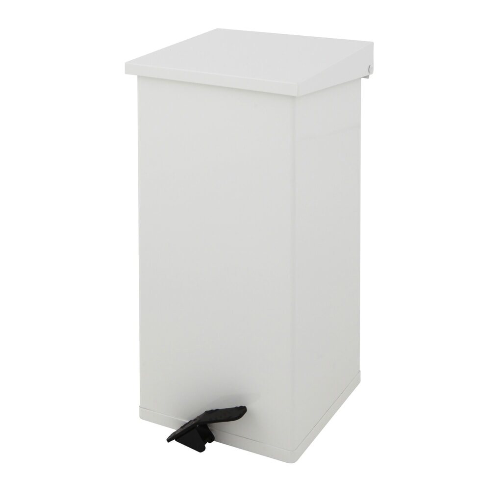 Pedaalafvalbak CARRO Kick, 55 liter, wit Product afbeelding: Pedaalafvalbak CARRO Kick, 55 liter, wit