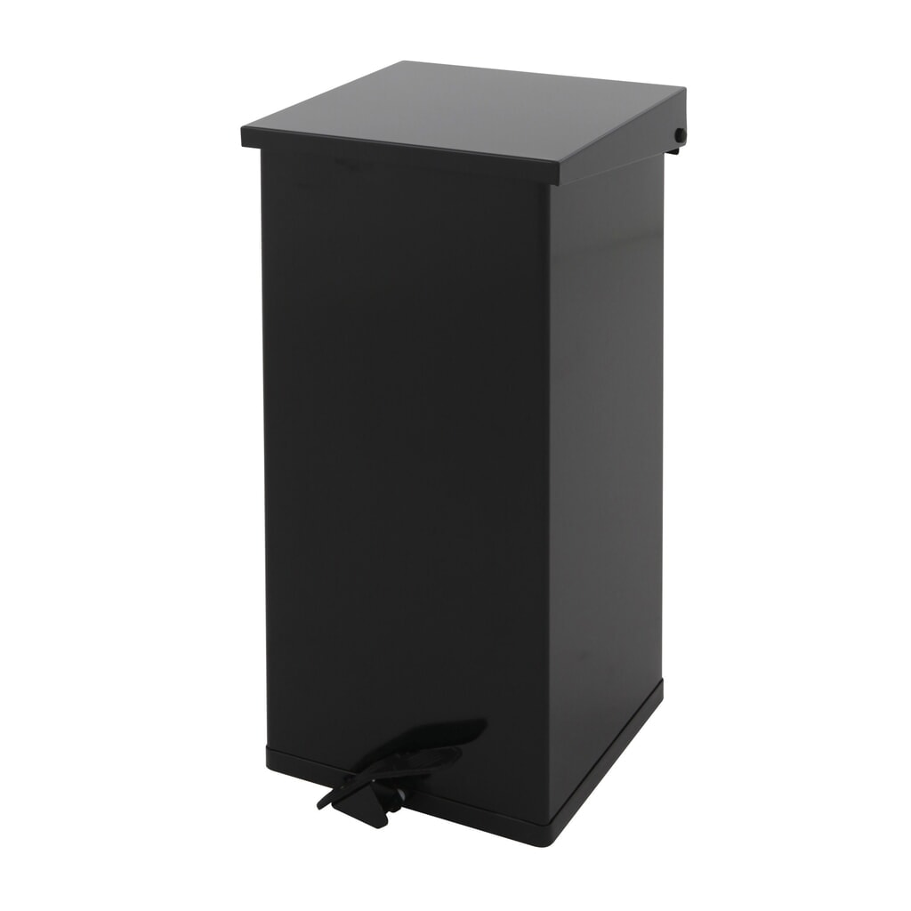 Pedaalafvalbak CARRO Kick, 55 liter, zwart Product afbeelding: Pedaalafvalbak CARRO Kick, 55 liter, zwart