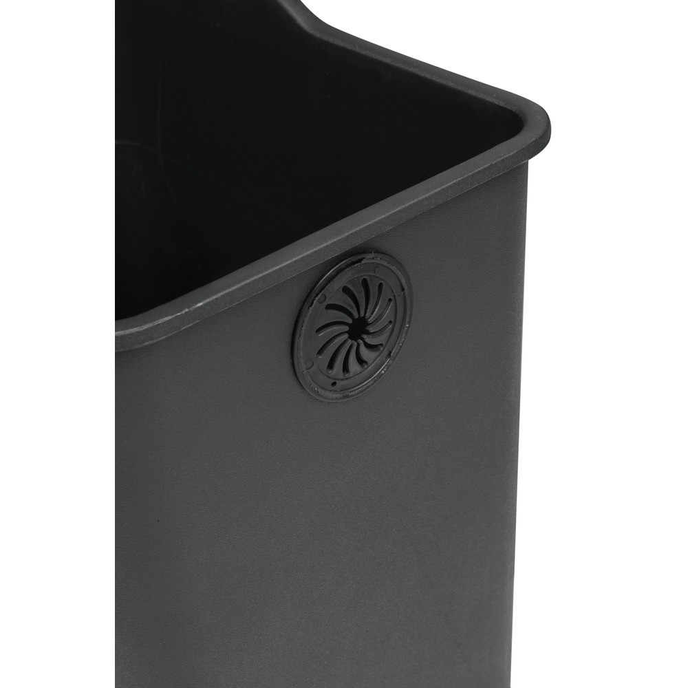 Productafbeelding nr. 2: Pedaalafvalbak Rejoice Recycling, 2 x 12 l, roestvrij staal mat