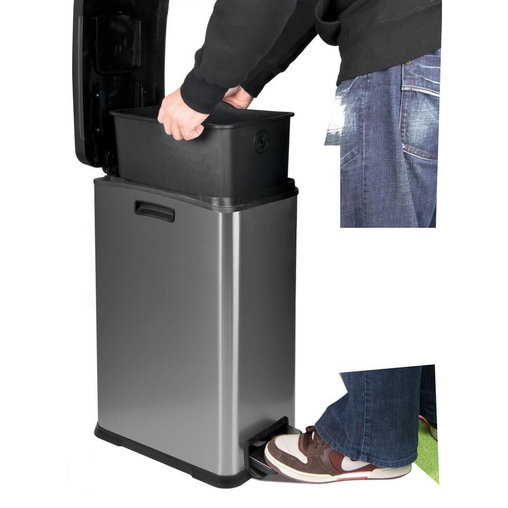 Productafbeelding nr. 6: Pedaalafvalbak Rejoice Step Bin 30 l, roestvrij staal mat
