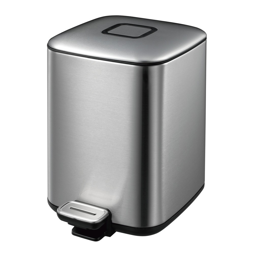 Product afbeelding: Pedaalafvalemmer Regent 6 l, roestvrij staal mat