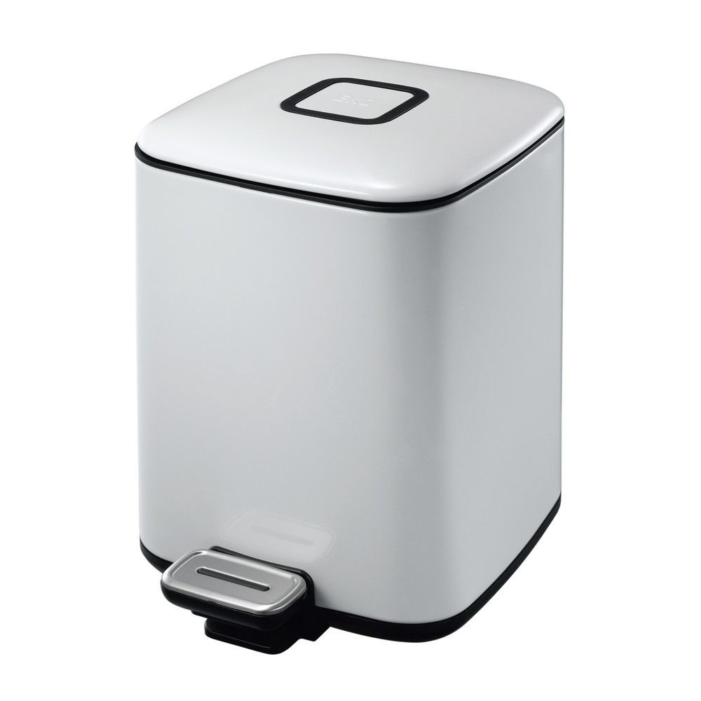 Product afbeelding: Pedaalafvalemmer Regent 6 l, wit