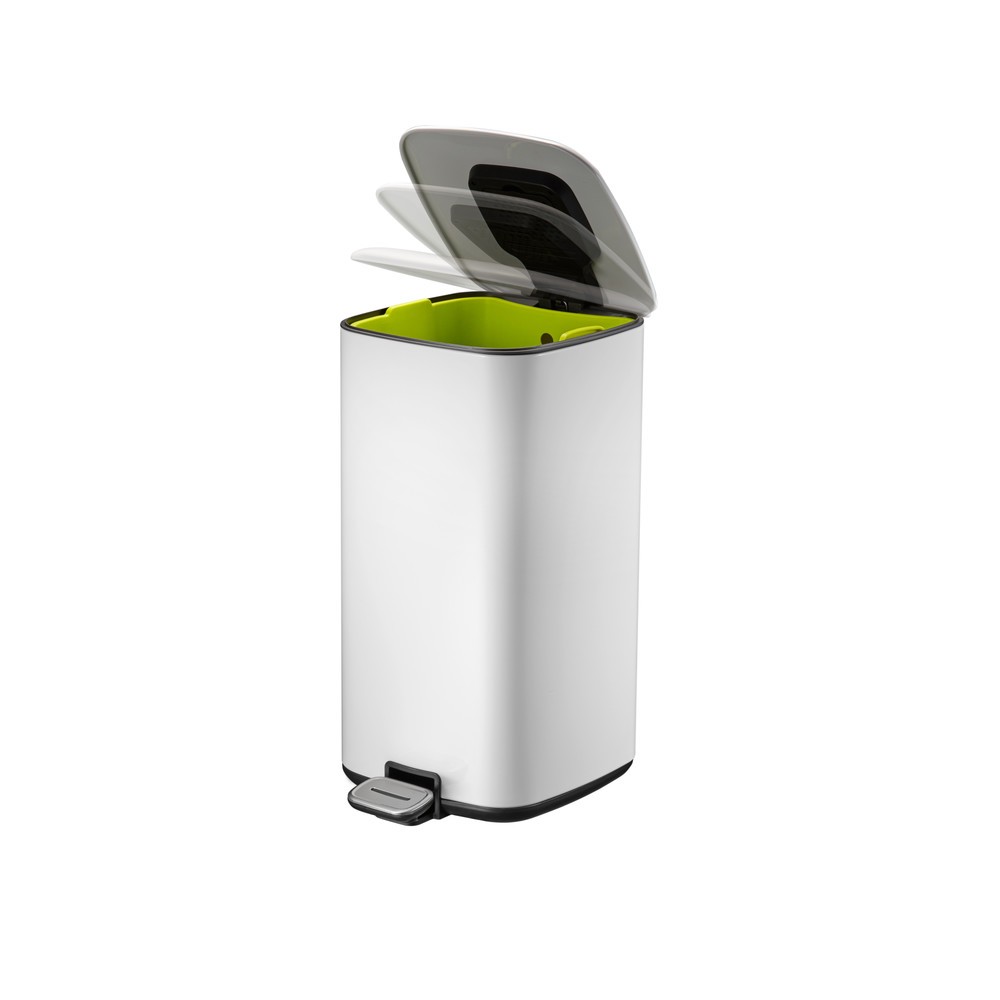 Productafbeelding nr. 3: Pedaalafvalemmer Regent, 20 l, wit
