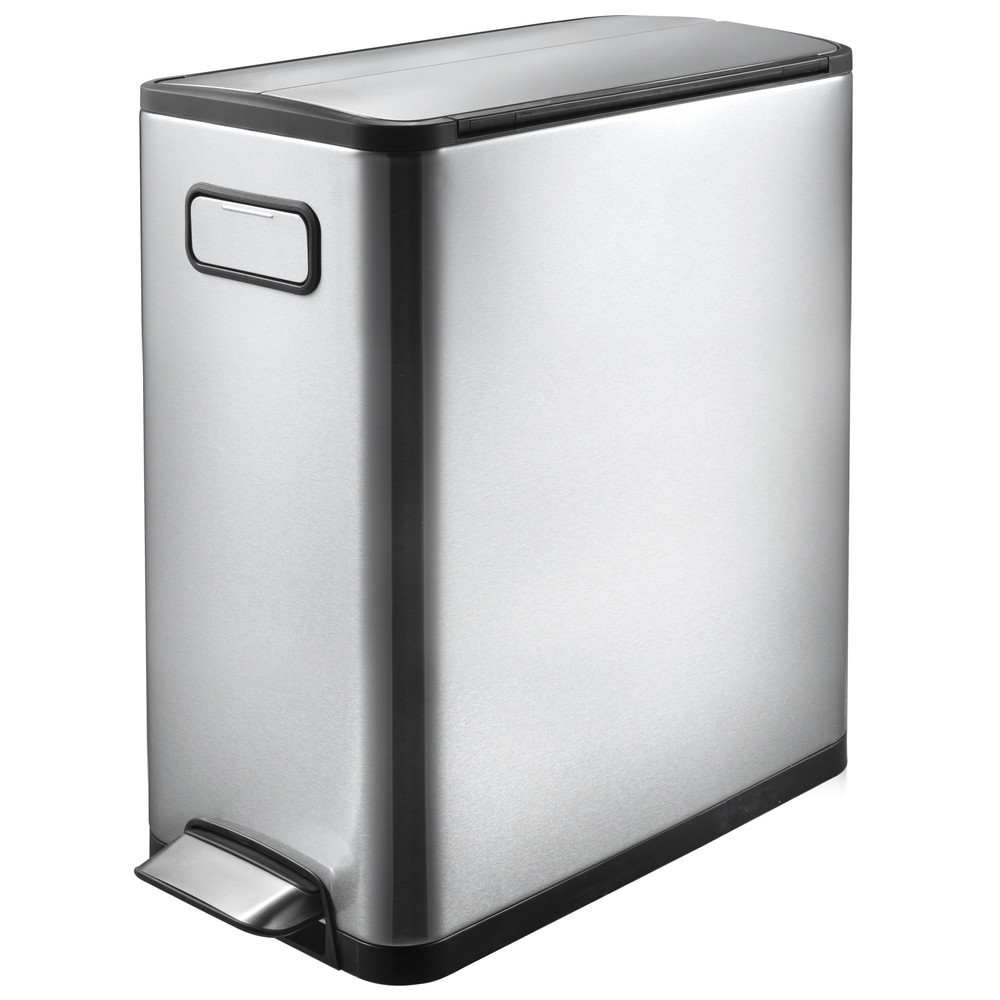 Product afbeelding: Pedaalafvalemmer 20 l, roestvrij staal mat