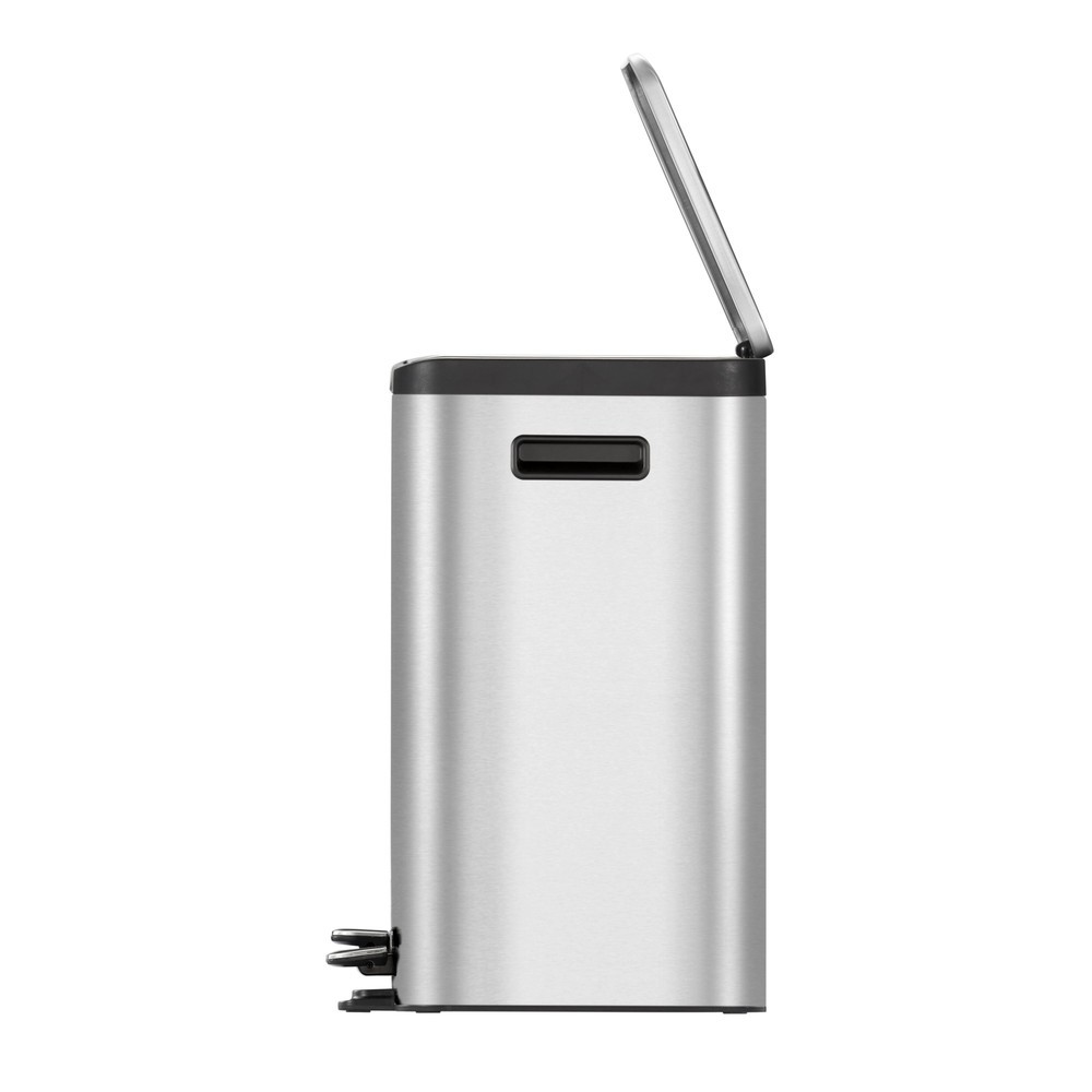 Productafbeelding nr. 5: Pedaalemmer EKO Ecocasa, 1x24 + 1x12 liter, mat roestvrij staal