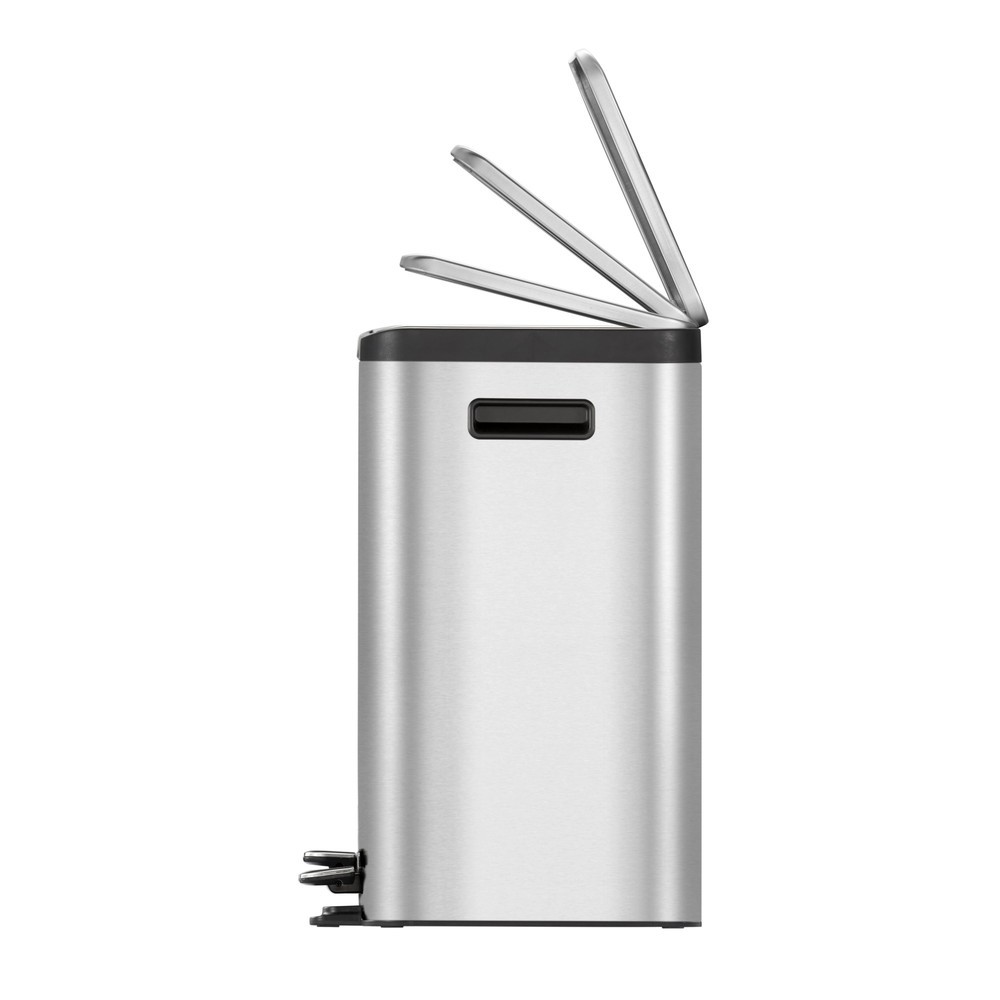 Productafbeelding nr. 6: Pedaalemmer EKO Ecocasa, 1x24 + 1x12 liter, mat roestvrij staal
